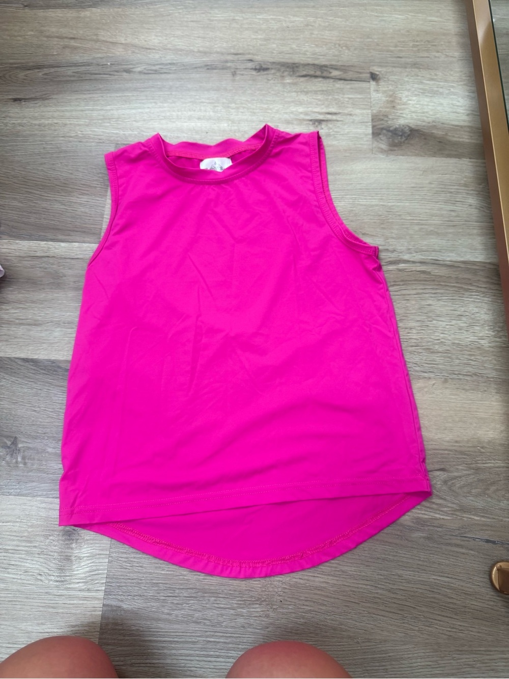 Girls athletic tank top